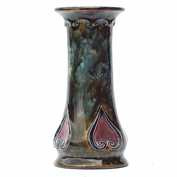 An Art Nouveau Royal Doulton vase by Maud Bowden