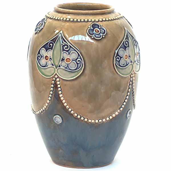 Royal Doulton Art Deco vase by Maud Bowden