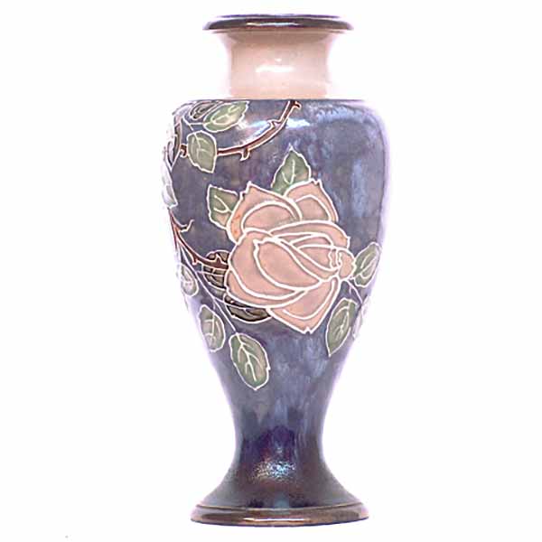 A Royal Doulton vase by Jane Hurst