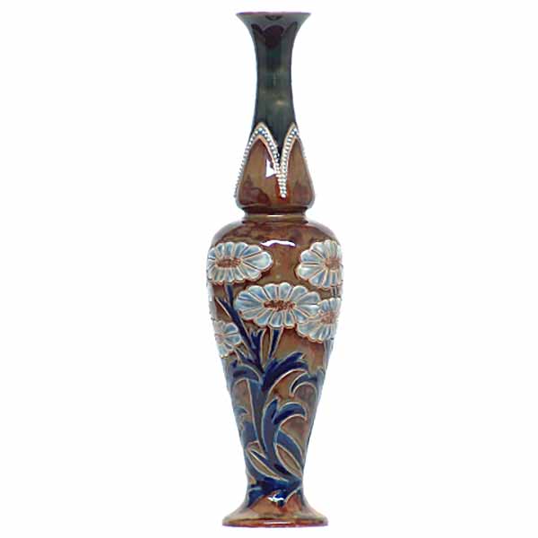 Eliza Simmance - an elegant Doulton Lambeth 31cm (12.3in) vase