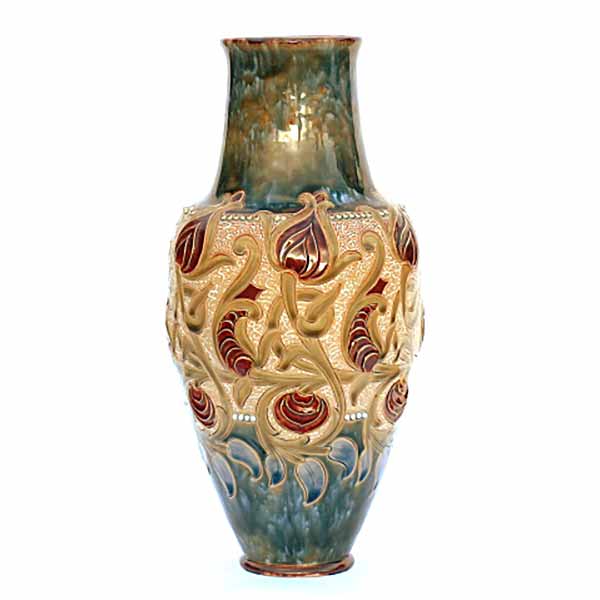 Frank Butler - a 30cm Doulton Lambeth vase - 2406