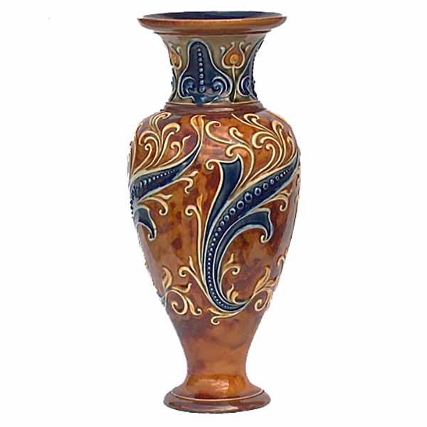 A Royal Doulton 35cm (13.75in) vase by Frank Butler  812