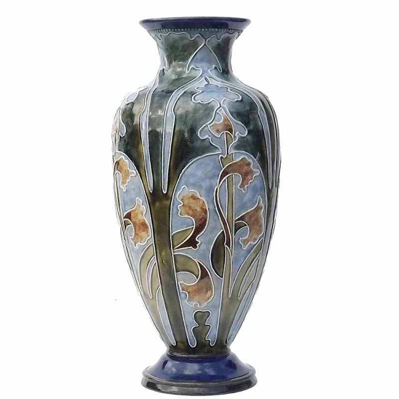 Mark V Marshall - a Royal Doulton 12in (30cm) vase 
