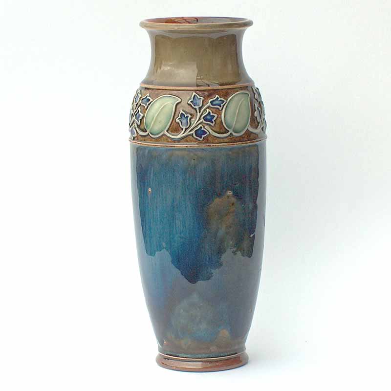 Art Nouveau Royal Doulton stoneware vase